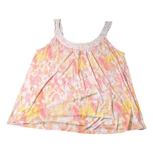 Daisy Fuentes Women's Floral Tank Top - Size 1X